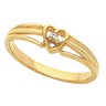 Accented Heart Ring 1 pttw dia. Ref 959213