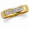 5 Stone Diamond Duo Band .60 CTW Ref 901636