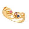 Birthstone Mothers Ring May hold 2 to 6 round 2mm gemstones Ref 882473