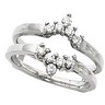 Diamond Ring Guard 14K 35 pttw dia Ref 820118