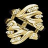 Diamond Ring Guard 14K 30 pttw dia Ref 414650