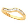 Accented Stackable Band 22 pttw dia. 2.5mm wide Ref 618704