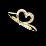 Heart Shaped Ring 3 pttw dia. Ref 454387