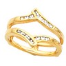 Diamond Ring Guard 14K 23 pttw dia Ref 613344