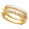 Diamond Ring Guard 14K 40 pttw dia Ref 481198