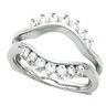 Diamond Ring Guard 14K 50 pttw dia Ref 699258