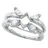 Diamond Ring Guard 14K 30 pttw dia Ref 387624