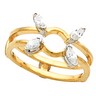 Diamond Ring Guard 14K 30 pttw dia Ref 749159