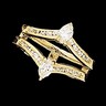 Diamond Ring Guard 14K 58 pttw dia Ref 479501