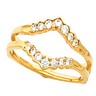 Diamond Ring Guard 14K 30 pttw dia Ref 810704