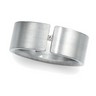 8mm Titanium Comfort Fit .025 Carat Diamond Band Ref 992725