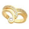 Diamond Right Hand Ring .38 Carat Ref 790952