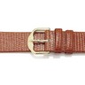 Tan Flat Lizard Grain Watch Strap for Men Ref 806667