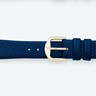 Navy Blue Flat Lizard Grain Watch Strap for Men Ref 828117