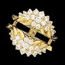 Diamond Ring Guard 14K 100 pttw dia Ref 364771