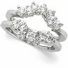 Diamond Ring Guard 14K 135 pttw dia Ref 794640