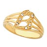 Initial Ring with Diamonds Ref 448882