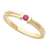 Birthstone Mothers Ring May hold up to 3 round 2.7mm gemstones Ref 314884