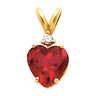 Pendant Mounting for Heart Shaped Center Ref 786726