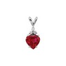 Pendant Mounting for Heart Shaped Center Ref 488266