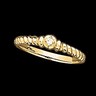 Ladies Teen Ring with Accent 3 pttw dia Ref 520084