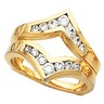 Bridal Channel Set Ring Guard Ref 534511