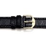 Black Genuine Lizard Watch Strap for Men Ref 564542