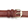 Honey Genuine Lizard Watch Strap for Men Ref 369357