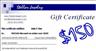 $US 150 Stellar Jewelry Gift Certificate