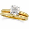 Round Four Prong Comfort Fit Solitaire Engagement Ring 1 Carat Ref 128084