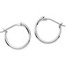 Childrens Hoop Click Earrings Ref 995068