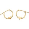 Youth Heart Hoop Click Earrings 10mm Ref 938990