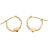 Youth Heart Hoop Click Earrings 10mm Ref 938990