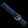 Navy Genuine Padded Crocodile Watch Strap for Men Ref 363597