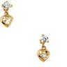 Heart Dangle Childs Earrings Ref 517012