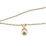 Cultured Pearl Drop Pendant 6mm Pearl Ref 750370