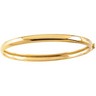 Youth Polished Flex Bangle 5.65 inch Bracelet 4mm Wide Ref 255909