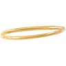 Childrens Plain Bangle Bracelet 2.5mm Width Ref 918946