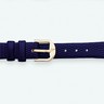 Navy Blue Flat Lizard Grain Watch Strap for Women Ref 347525