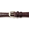 Brown Genuine Lizard Watch Strap for Women Ref 346742