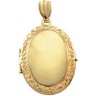 Oval Victorian Locket Pendant 26 x 19mm Ref 796588