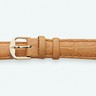 Orange Padded Alligator Grain Watch Strap for Women Ref 515694