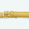 Yellow Padded Alligator Grain Watch Strap for Women Ref 819471