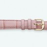 Pink Padded Alligator Grain Watch Strap for Women Ref 752689