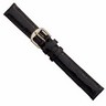 Cognac Genuine Padded Crocodile Watch Strap for Women Ref 179807