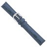 Navy Genuine Padded Crocodile Watch Strap for Women Ref 801597