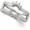 Tiffany Solitaire Enhancer 14K gold; 20 pttw diamond | SKU: 4019