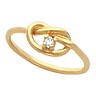 Love Knot Teen Ring 3 pttw dia. | SKU: 4226