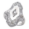 Filigree Ring 7 pttw dia. Ref 756998