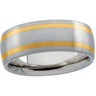 7mm Two Tone Comfort Fit Band Ref 225930